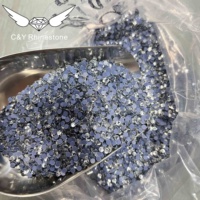 CY 001 SS30 SS40 SS60 Strass thermocollants à dos plat en gros pour vêtements