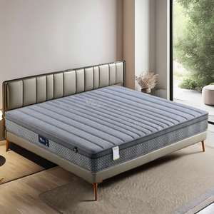 Hiện đại đôi NỘI THẤT PHÒNG NGỦ vua nữ hoàng lai cuộn lò xo Nệm bán nóng cho nhà biệt thự chân không nén bọt khách sạn - Product Image 4