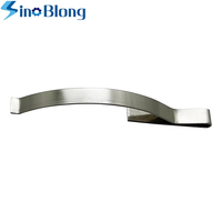 Fabriqué en Chine, support en tôle d'acier inoxydable sur mesure, pince plate en métal estampée, clips de maintien en V à ressort