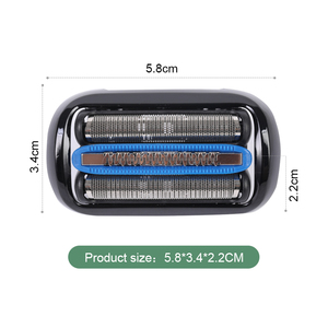 Cabezal de Repuesto para Afeitadora Eléctrica Compatible con <span class=keywords><strong>Braun</strong></span> <span class=keywords><strong>Serie</strong></span> <span class=keywords><strong>5</strong></span> y <span class=keywords><strong>Serie</strong></span> 6, Cuchilla de Malla 65B, 50-R1000s, 50-B1200S, 50-B1300s, 50-R1320s - Product Image 3