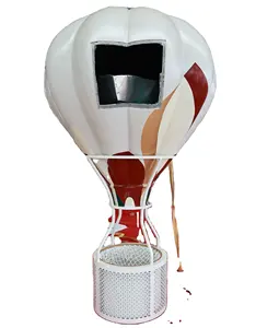 高級酒ブランド驚きのデザイン熱気球酒床立ちディスプレイスピリットキオスク