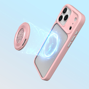 Ốp điện thoại <span class=keywords><strong>iPhone</strong></span> 2 trong 1 tùy chỉnh năm 2025 với giá đỡ từ tính xoay được tích hợp và tay cầm điện thoại di động - Product Image 6