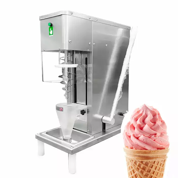 Electrical Blizzard Ice Cream Mixer Commercial Drink Mixer Automatic Ice Cream Mixing Machine 110v Ice Cream Flurry Maker