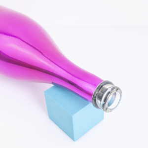 Bouteilles en verre colorées électro-plaquées aux couleurs personnalisées pour les spiritueux, le vin, la bière, le whisky, le brandy, le gin, la vodka, 750 ml - Product Image 6