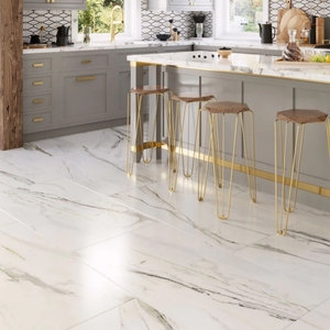 Nueva Baldosa Moderna de Mármol Blanco Calacatta Gold de Italia para Pisos Residenciales - Product Image 5