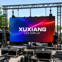 Écran LED de fond de scène 4m x 3m, système complet certifié CE RoHS FCC, mur vidéo pour la production d'événements