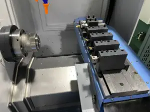 Full-Automatische Flat Bed Gang Type Cnc Draaibank