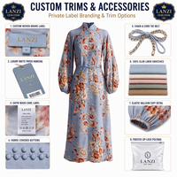 Robe longue en lin personnalisée OEM ODM pour femmes, boutonnée, manches longues, taille sur mesure, usine de vêtements