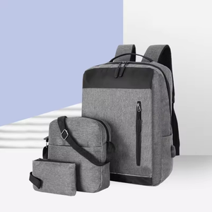Mochila para Portátil Multifuncional Impermeable para Negocios, con Puerto USB, Cierre de Cremallera, Oxford, Capacidad de 20-39L, Correa Retráctil, para Viajes - Product Image 1