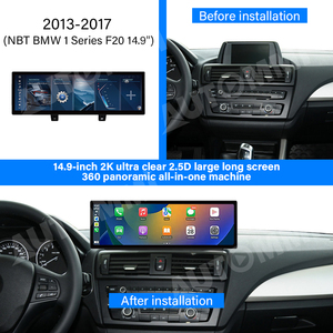 Pantalla Extra Grande de 14.9 Pulgadas con Sistema Android 13.0, Apple CarPlay y Android Auto Inalámbricos para <span class=keywords><strong>BMW</strong></span> Serie 1 E87 F20 <span class=keywords><strong>118d</strong></span> con Sistema NBT - Product Image 2