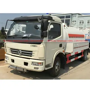 DFAC 5000L,5m3 LPG 프로판 가스 저장 유조선 트럭 5m3 LPG 가스 납품 트럭 Whatsapp + 8615897603919