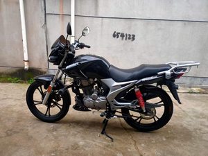 Haojue Dishuang 150cc Moto tout-terrain d'occasion Lishuang <span class=keywords><strong>125</strong></span> Moto de rue à essence pour homme <span class=keywords><strong>Scooter</strong></span> adulte Silver Leopard 120Km/h - Product Image 6