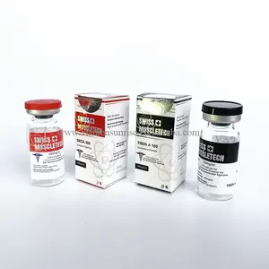 Hot sell design injection 10ml pharma labs vial labels aluminum label vial sticker
