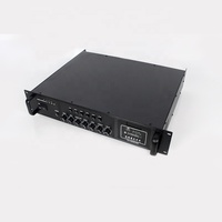 Amplificateur audio vidéo professionnel 150 watts, amplificateur professionnel 2U noir, amplificateur de tension 6 zones