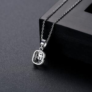 Conjunto <span class=keywords><strong>de</strong></span> collar <span class=keywords><strong>de</strong></span> aleación <span class=keywords><strong>de</strong></span> moda para mujer, pendientes pequeños, colgante para bodas, compromisos con circón, regalo bonito para <span class=keywords><strong>niña</strong></span> - Product Image 6