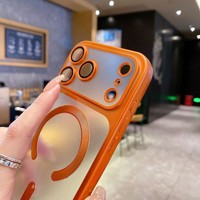 Coque de protection transparente anti-poussière avec anneau magnétique et protection d'appareil photo pour iPhone 17 Air 16 15 14 13 12 11 Pro Max Plus