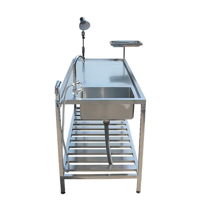 Meditech MT-DT01 veterinary stainless steel dissection table