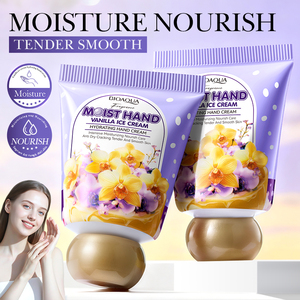 <span class=keywords><strong>Crème</strong></span> <span class=keywords><strong>pour</strong></span> <span class=keywords><strong>les</strong></span> <span class=keywords><strong>mains</strong></span> à la vanille BIOAQUA, marque privée OEM, parfum <span class=keywords><strong>crème</strong></span> glacée, 48H de parfum, anti-dessèchement, anti-fissures, nourrissante, <span class=keywords><strong>meilleure</strong></span> <span class=keywords><strong>crème</strong></span> blanchissante <span class=keywords><strong>pour</strong></span> <span class=keywords><strong>les</strong></span> <span class=keywords><strong>mains</strong></span> - Product Image 1