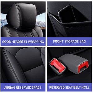 Impermeable automático cojines de asiento conjunto completo cubiertas de asiento de coche para 2018-2022 Honda Accord cuero Original de cubiertas de asiento de coche - Product Image 2