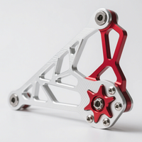 Service d'usinage CNC, kits de carrosserie de scooter électrique en aluminium de haute qualité, accessoires de suspension hydraulique, cadre de scooter