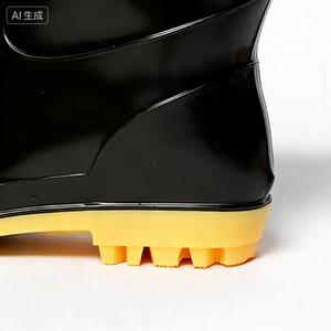 รองเท้าบูทยางกันน้ำ PVC ราคาถูก MOQ ต่ำ สำหรับงานกลางแจ้ง เห<span class=keywords><strong>ม</strong></span>าะสำหรับทั้งชายและหญิง - Product Image 4