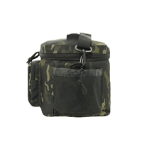 Boîte à lunch tactique de luxe isolée, étanche, avec poche pour bouteille amovible, sac isotherme durable pour le travail, le camping, les pique-niques