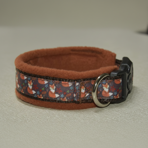 Forro polar, ajustable, zorros, óxido, collar cómodo sin frotar, para pasear perros - Product Image 1