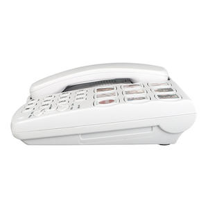 <span class=keywords><strong>Téléphone</strong></span> à gros boutons pour personnes âgées, <span class=keywords><strong>téléphone</strong></span> <span class=keywords><strong>fixe</strong></span> filaire avec fonction mains libres et 9 groupes de mémoire photo - Product Image 5