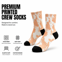 Chaussettes de sport personnalisées OEM pour adultes – Chaussettes de cyclisme sans couture, respirantes, à séchage rapide, absorbant la transpiration, résistantes aux déchirures, imprimées numériquement à pois