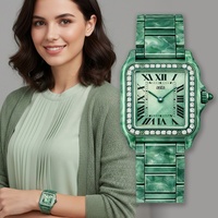 Asta Damen Acetat Quarzuhr Mehrfarbig Römische Ziffern Nischenluxus Geschenk OEM ODM