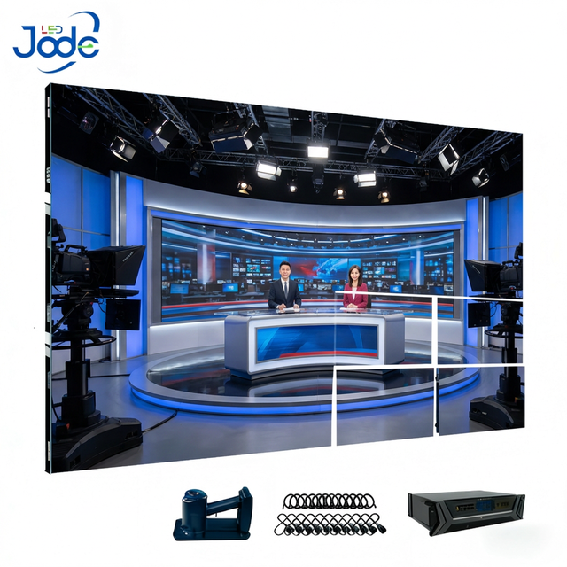 Jode M0D1.25 COB LED Screen 600x337.5mm Cabinet 4.2kg Lightweight P1.25 Fine Pitch Video Wall for Broadcasting Studio Display