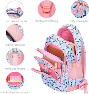 Zaino per bambini piccoli <span class=keywords><strong>zaini</strong></span> per ragazzi e ragazze in età prescolare con fascia toracica - Product Image 2
