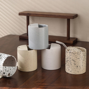 Nouvelle tasse cadeau en porcelaine éclaboussée d'encre de 480 ml, faite à la main, réutilisable, en céramique, pour le lait/le latte/le cappuccino - Product Image 3