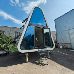 Cápsula Espacial Modular Prefabricada de Acero con Baño, Impermeable, Nueva, Estructura Rectangular de Acero para Exteriores, Cápsula Espacial para Hotel - Product Image 4