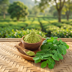 Extracto de Hoja de Moringa en Polvo Enviro 10:1, 100% Grado A, Cultivo Artificial, Hecho en India, Suplementos para la Salud, en Grandes Cantidades - Product Image 1