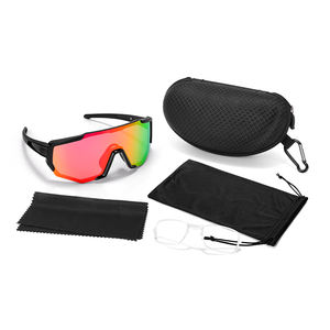 Lunettes de soleil de sport unisexes légères avec logo personnalisé, certifiées CE, polarisées UV400, anti-buée, photochromiques, monture TR90, OTG, OEM, cyclisme - Product Image 1