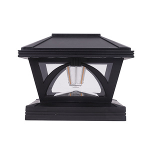 ไฟ LED ตกแต่งสวนรั้วหลักทำจากอลูมิเนียมโบราณ - Product Image 1