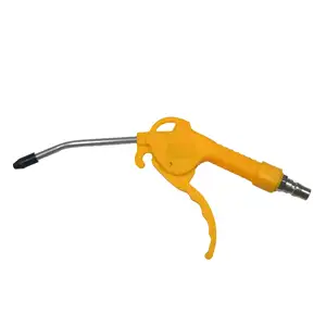 Industrial Pneumatic Rubber Tip Air Blow Gun Safety Pneumatic Plastic Pocket Long/Short Nozzle For Cleaning