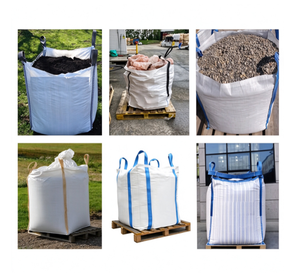 1000kg 2000kg FIBC Jumbo Big Bag für Baustellen 5:<span class=keywords><strong>1</strong></span> Sicherheitsfaktor PP Bulk Tonnen-Sack für Sand Zement Schutt Saco Big Bag - Product Image 6