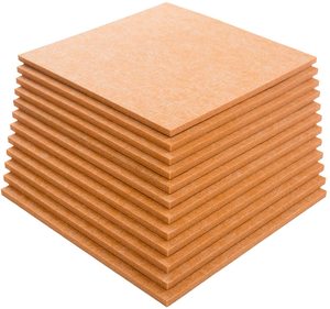 Panneau acoustique en Polyester pour absorption de son, panneau sonore, décoration murale, carreaux en feutre pour cinéma à domicile, absorption sonore - Product Image 2