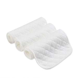 Insertos de tela para pañales de bebé, de algodón, 3 capas, altamente absorbentes, suaves, transpirables, estampados, con protección contra fugas, para el cuidado del bebé - Product Image 1