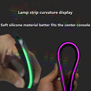 Kit d'éclairage d'ambiance LED universel pour voiture, avec guide en fibre acrylique, 19 en 1, accessoires de décoration intérieure dissimulés - Product Image 6