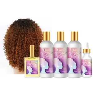 Preventing hair loss and promoting hair growth Jamaican Black Castor Oil africa hair care organic kit set