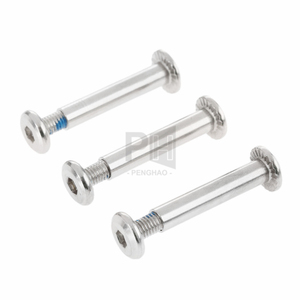 Pièces <span class=keywords><strong>de</strong></span> patins à roulettes : Vis mâles et femelles pour axe 6x31mm/36mm, vis <span class=keywords><strong>de</strong></span> fixation pour patins en ligne adultes, enfants et jeunes, pour roues <span class=keywords><strong>de</strong></span> patinage libre - Product Image 1