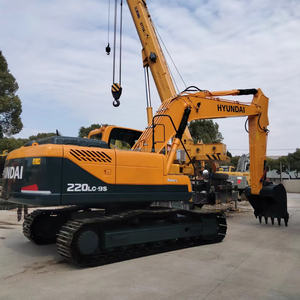 Construcción en China Usado Original Hyundai 220-9s Excavadora de orugas Segunda mano Hyundai 220 Excavadora de alta calidad Venta caliente - Product Image 2