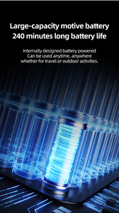 2024 nueva máquina de rodillo de masaje muscular corporal de Mano Eléctrica equipo de masaje moldeador corporal para aliviar el dolor - Product Image 3