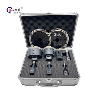 GuHua, calidad europea, 6-68mm, rosca M14, <span class=keywords><strong>coronas</strong></span> de diamante secas soldadas al vacío, juego de brocas de perforación <span class=keywords><strong>para</strong></span> baldosas de cerámica de porcelana - Product Image 1