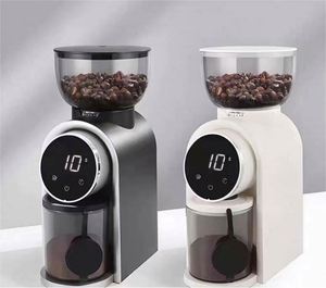 Molinillo de Café Profesional de Plástico y Acero Inoxidable, 220V, Máquina de Espresso Comercial para Uso Doméstico - Product Image 1