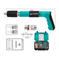 Pistola Clavadora de Concreto Industrial de Acero Inoxidable, Kit Completo con Repuestos, Grado Profesional