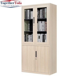 Armoire de classement de bureau moderne en acier réglable avec grande capacité de rangement pour usage domestique et commercial - Product Image 3